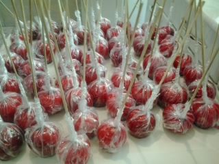 maçã do amor tradicional